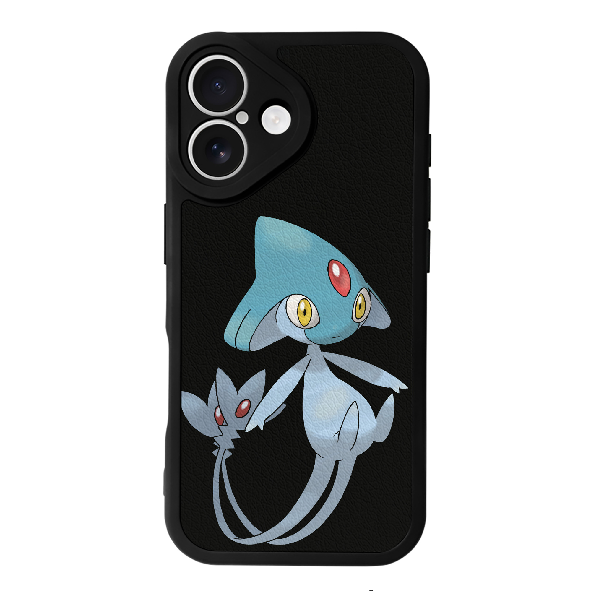 （画像用） ポケットモンスター Pokémon 【iPhone 16シリーズ対応】シリコンスマホケース（レザー調） 材質：シリコン